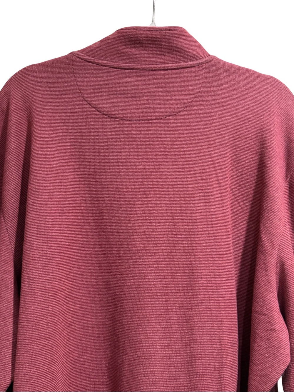 🌟 NWT Vineyard Vines Men's Saltwater Quarter-Zip Pullover Crimson XXL - Picture 12 of 14